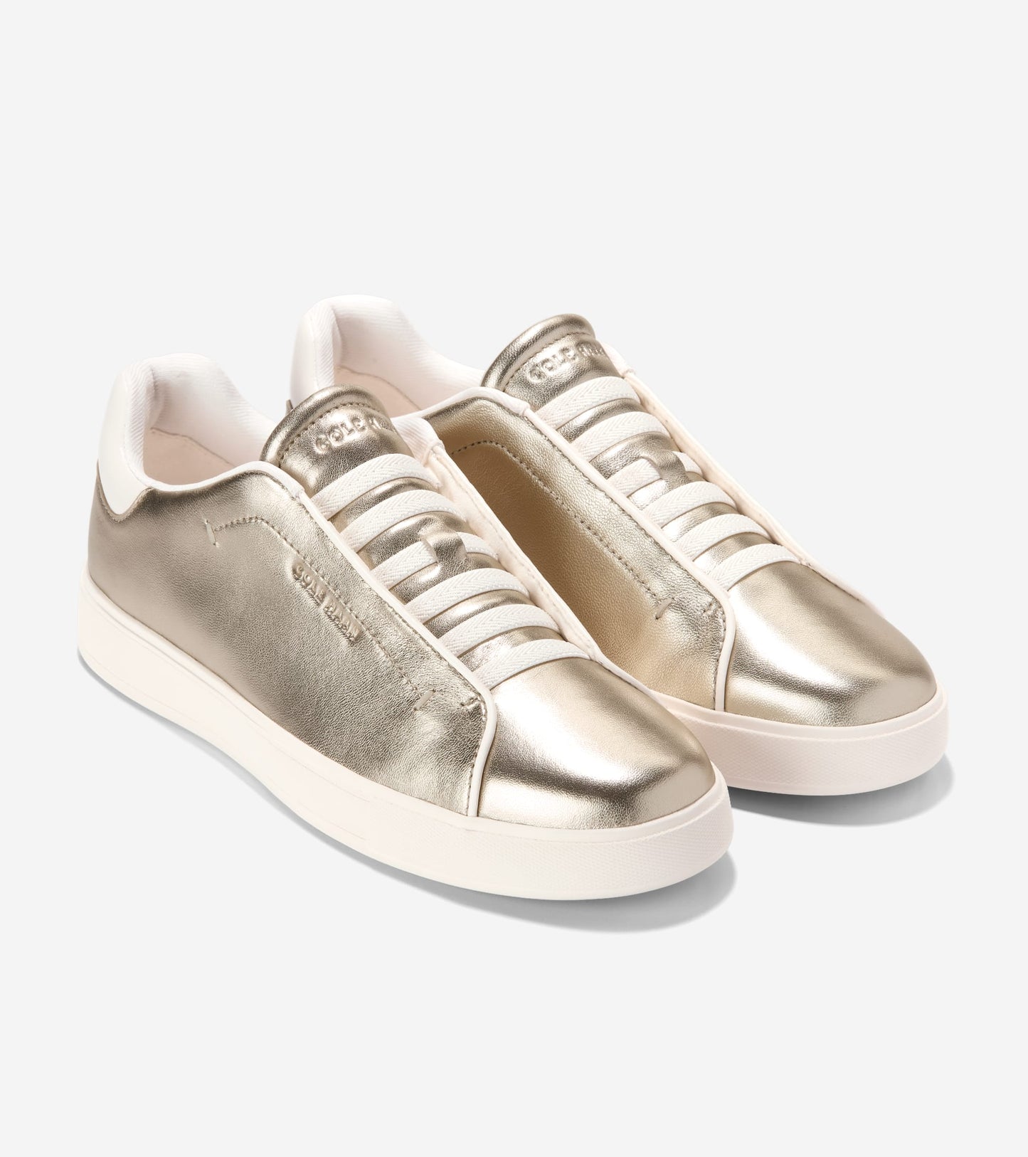 W35016:SOFT GOLD METALLIC/IVORY