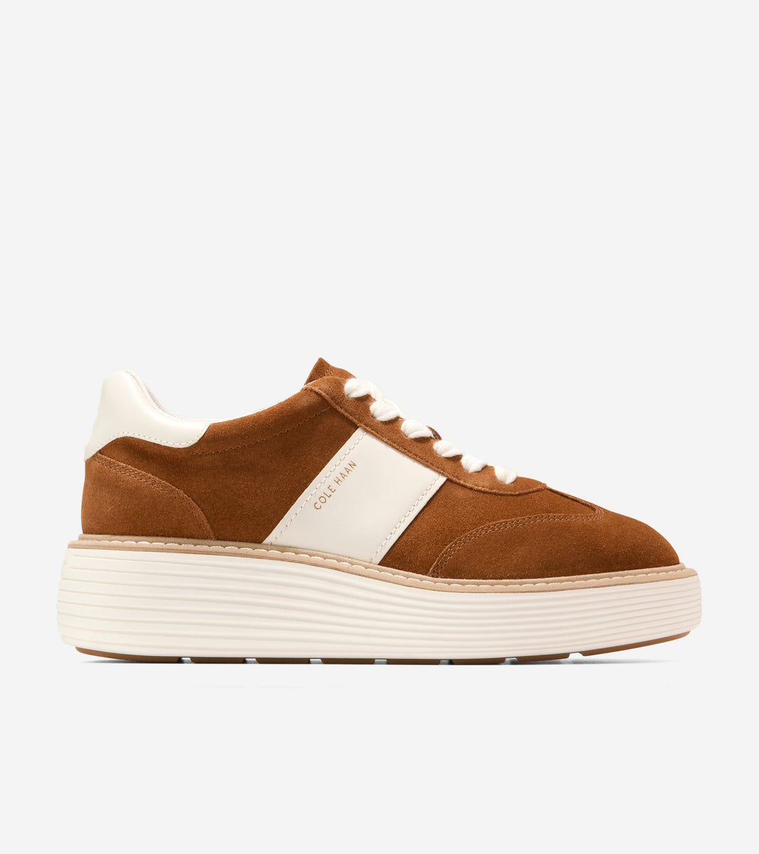W36150:CH TOBACCO SUEDE / IVORY LTHR