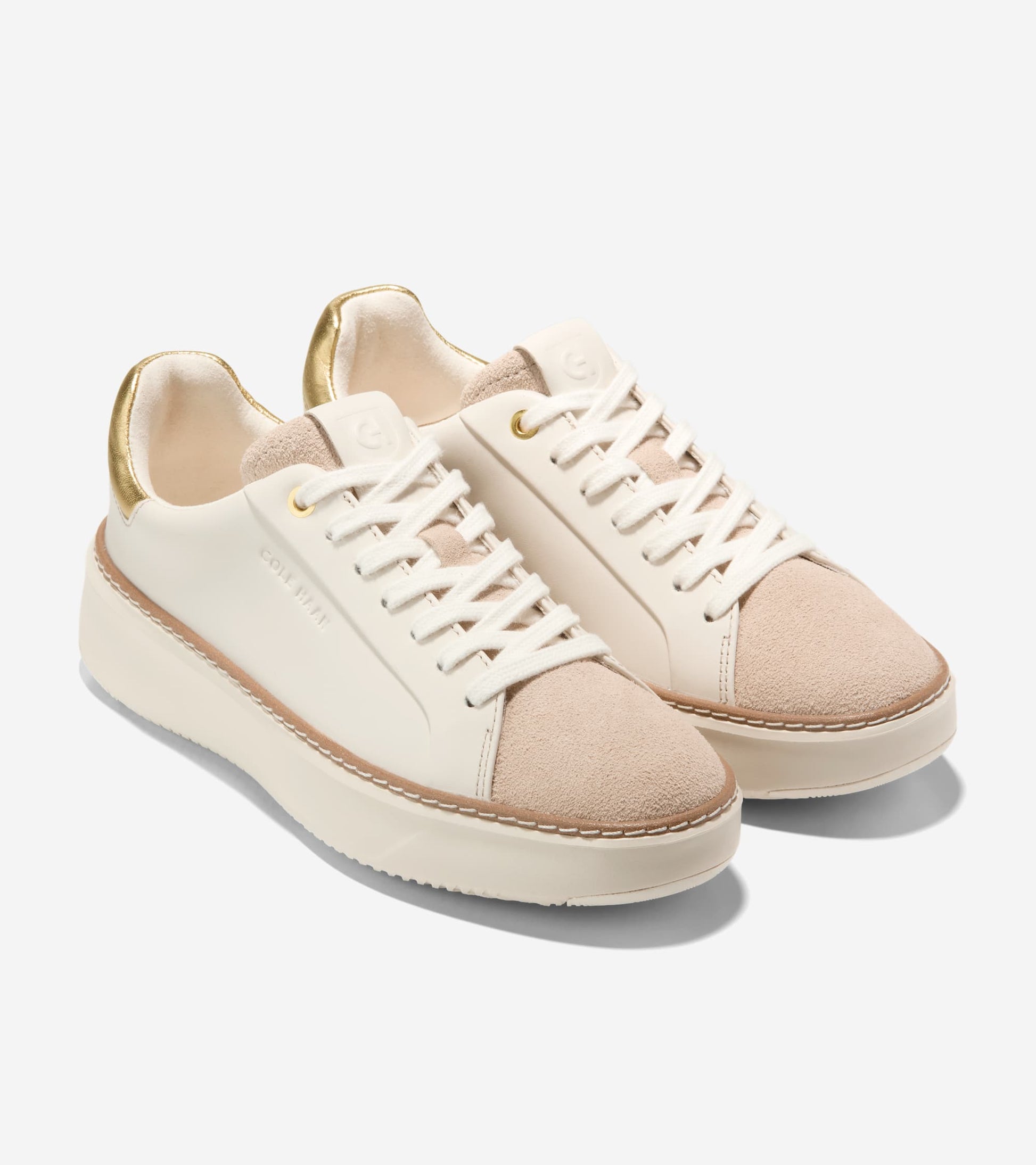 W33827:IVORY LTR/CH LT SESAME SDE/DK GOLD METALLIC LTR