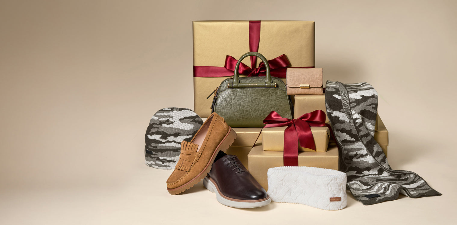 Men's oxfords sitting on foam