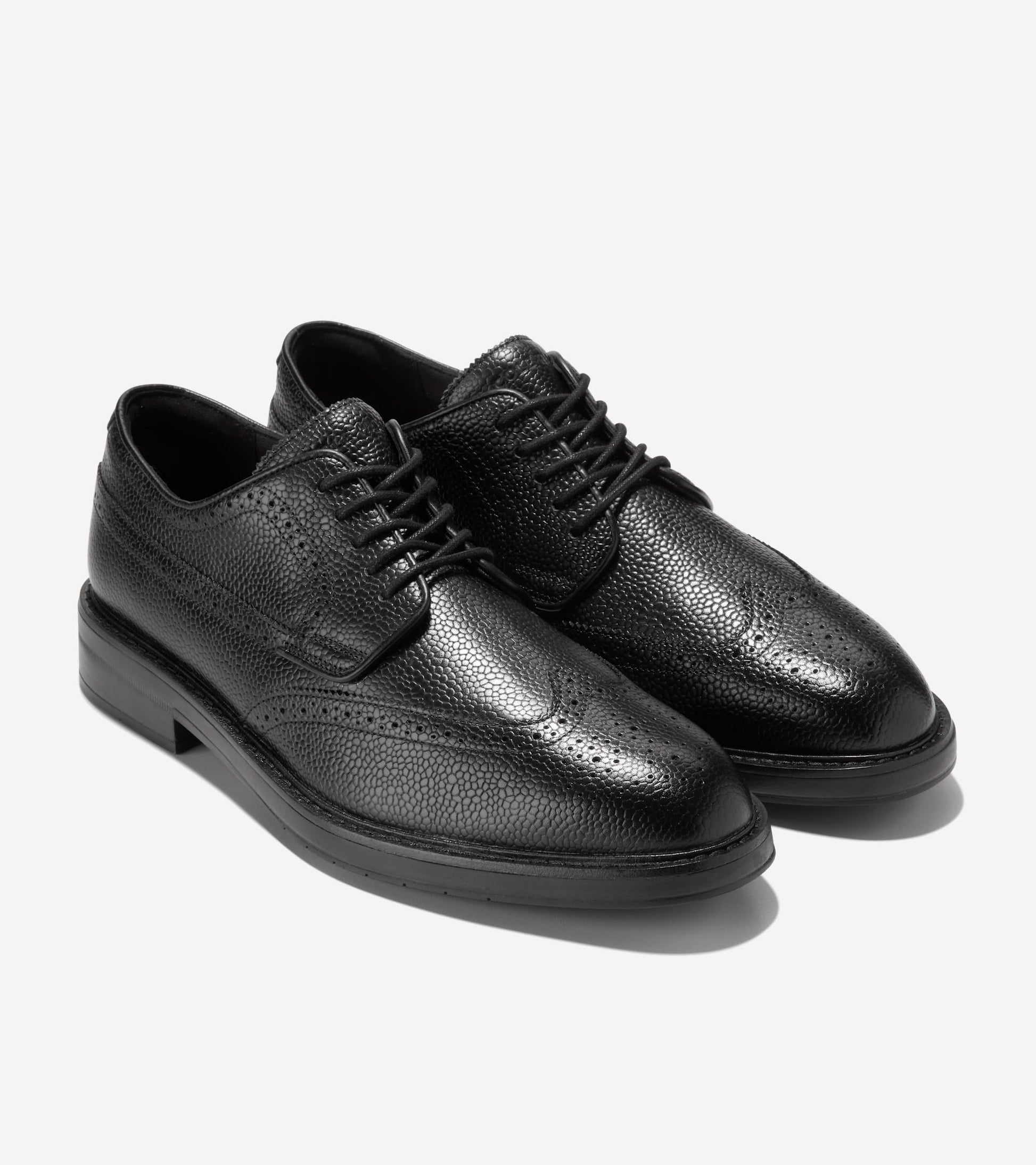 C41495:BLACK SCOTCH GRAIN / BLACK