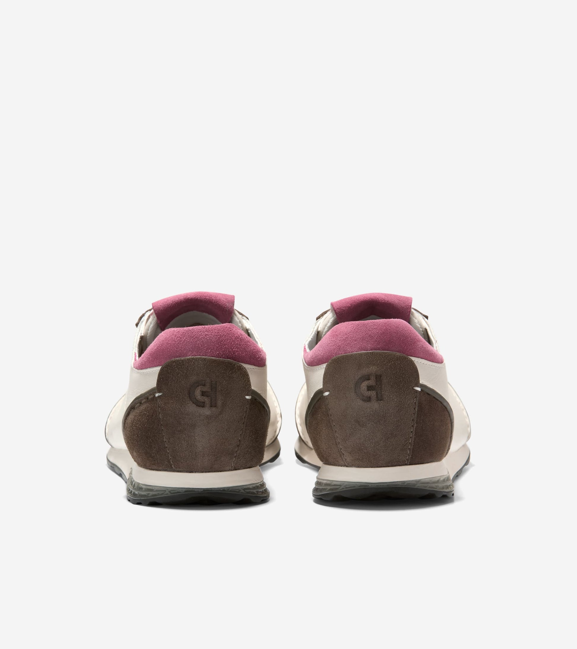 W37610:IVORY LEATHER / CH DEEP OLIVE LEATHER / ROSE WINE LEATHER