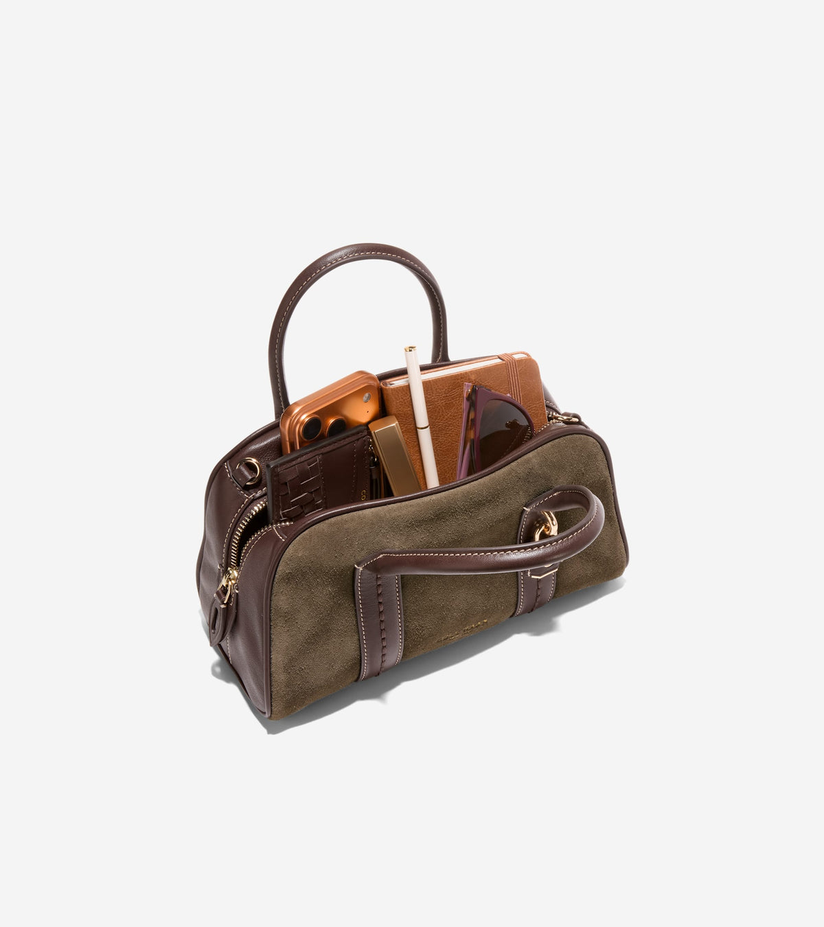 U08709:DEEP OLIVE SUEDE/MADEIRA BROWN:0000