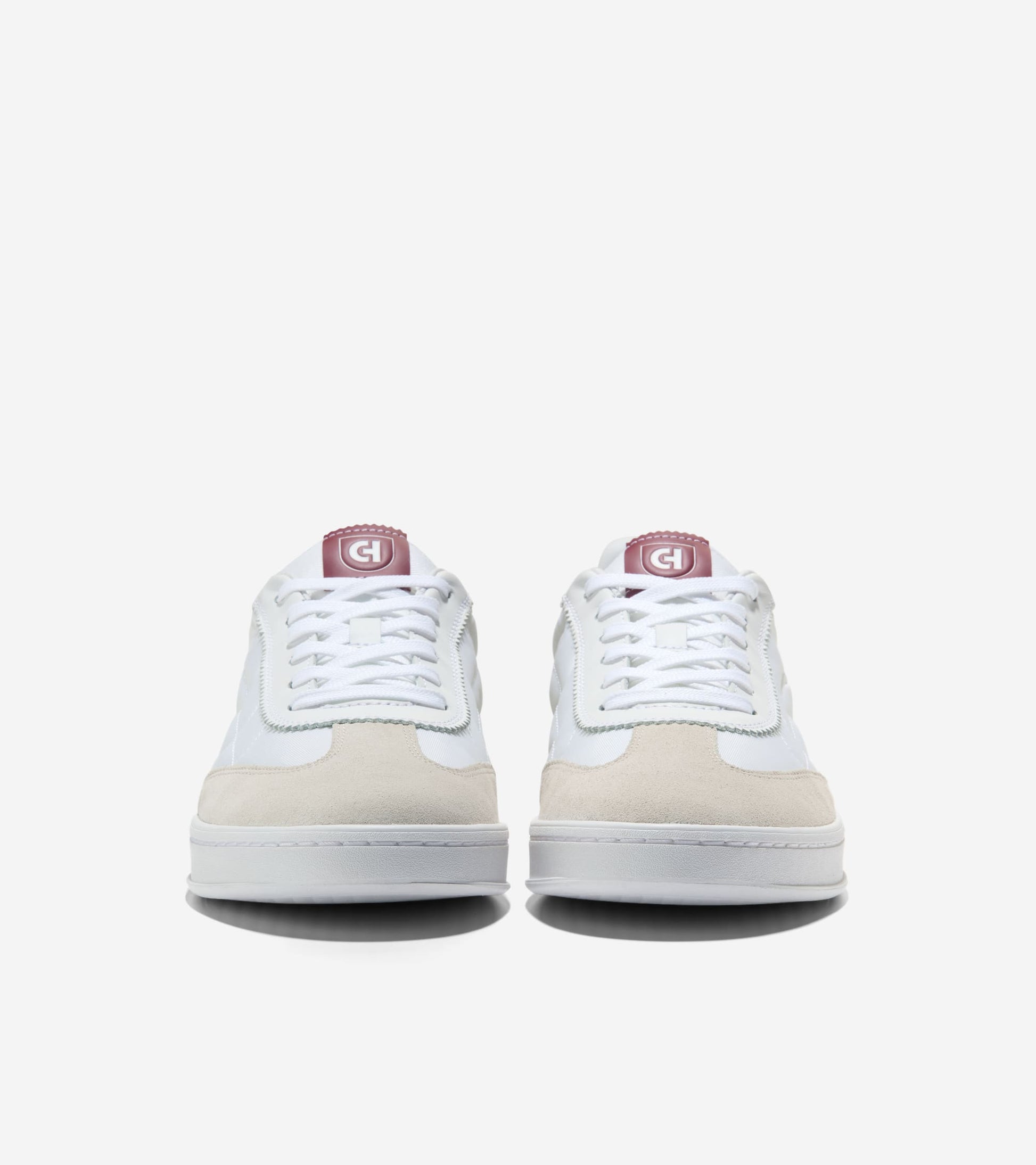 C44817:WHITE / CH CLARET / WHITE