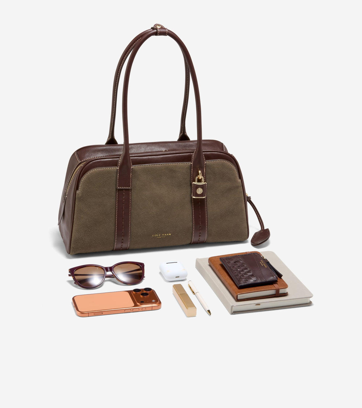 U08705:DEEP OLIVE SUEDE/MADEIRA BROWN:null