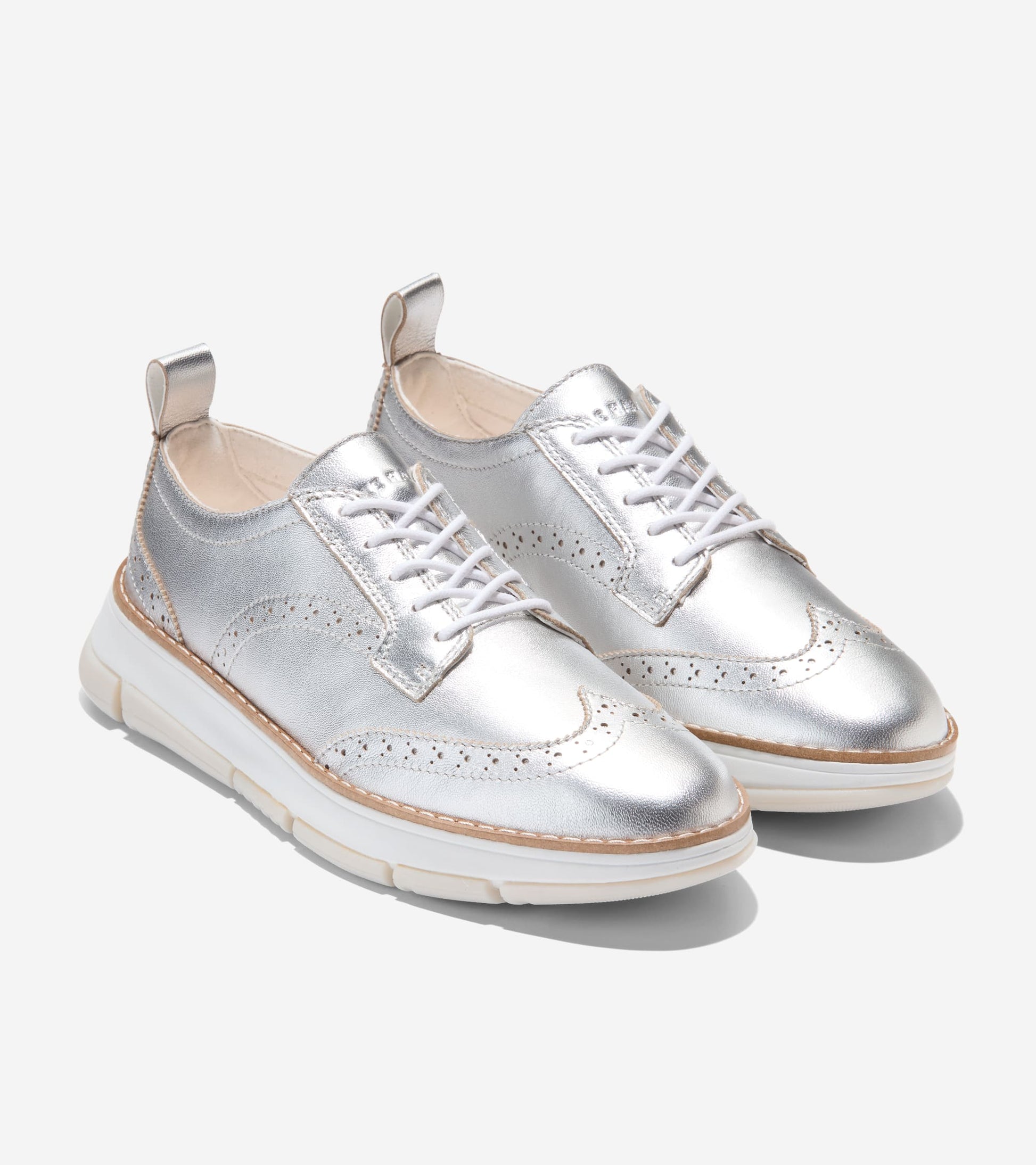 W32612:SILVER METALLIC/WHITE