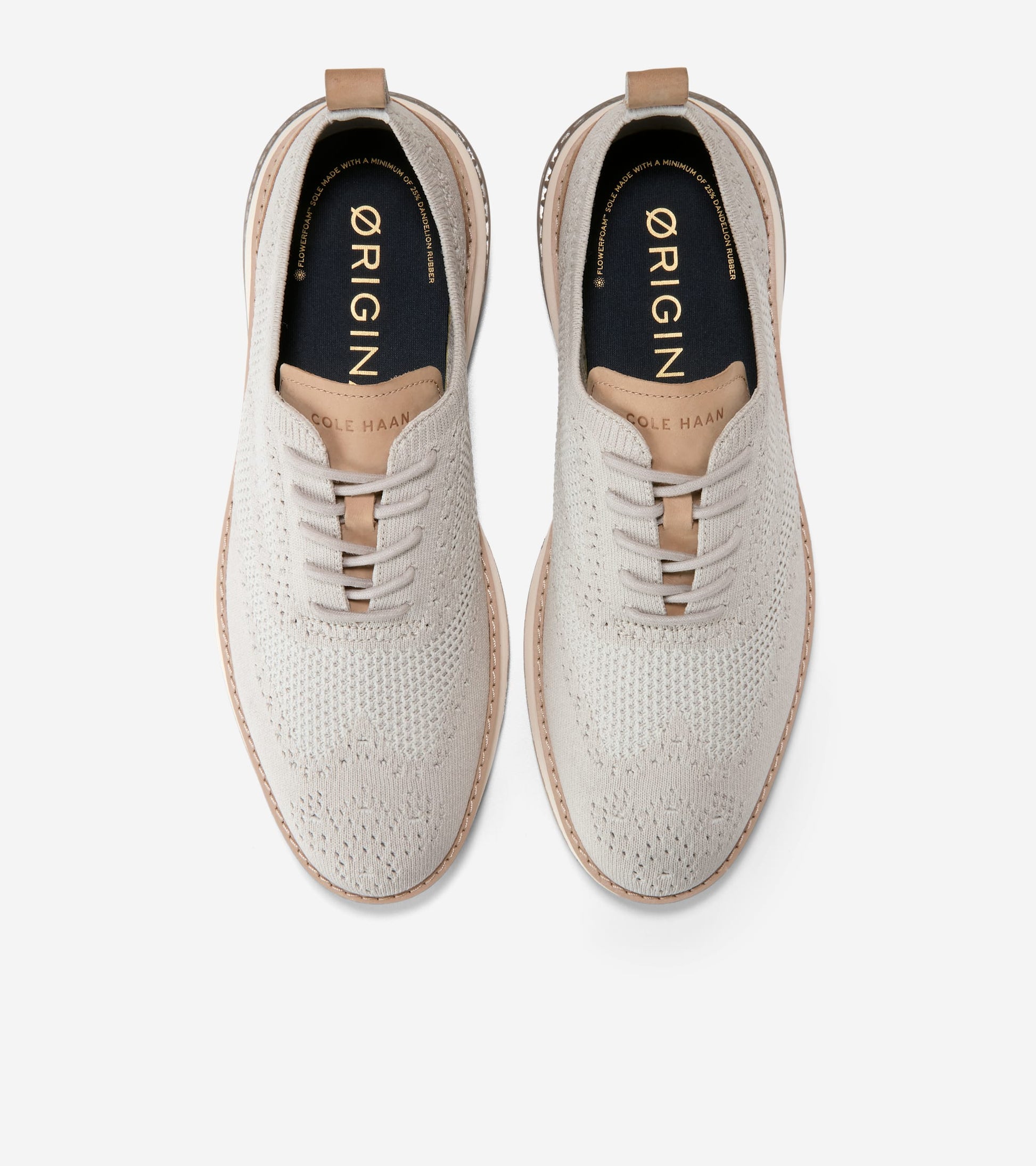 C43280:OYSTER MUSHROOM / OXFORD TAN / IVORY