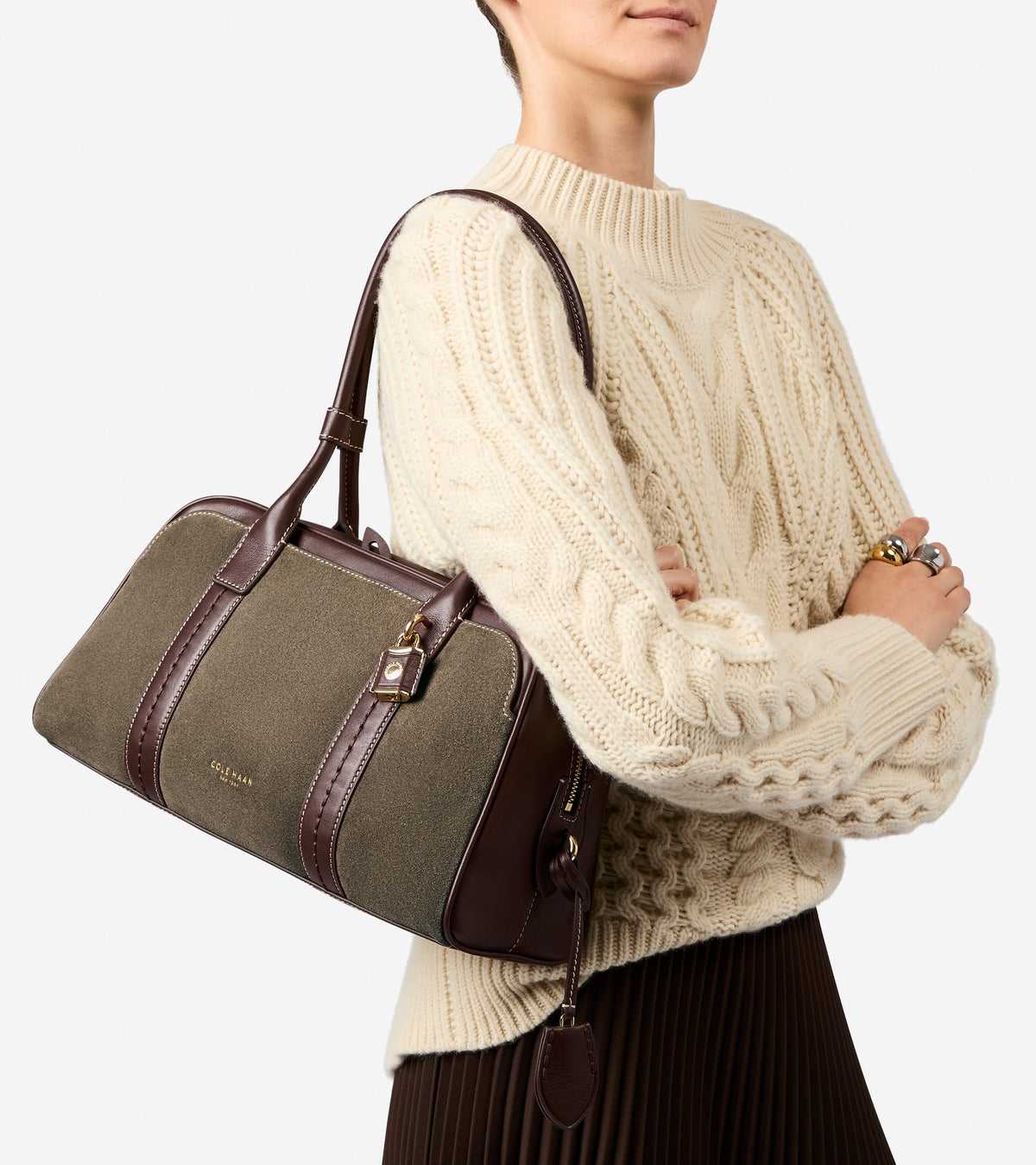 U08705:DEEP OLIVE SUEDE/MADEIRA BROWN:null