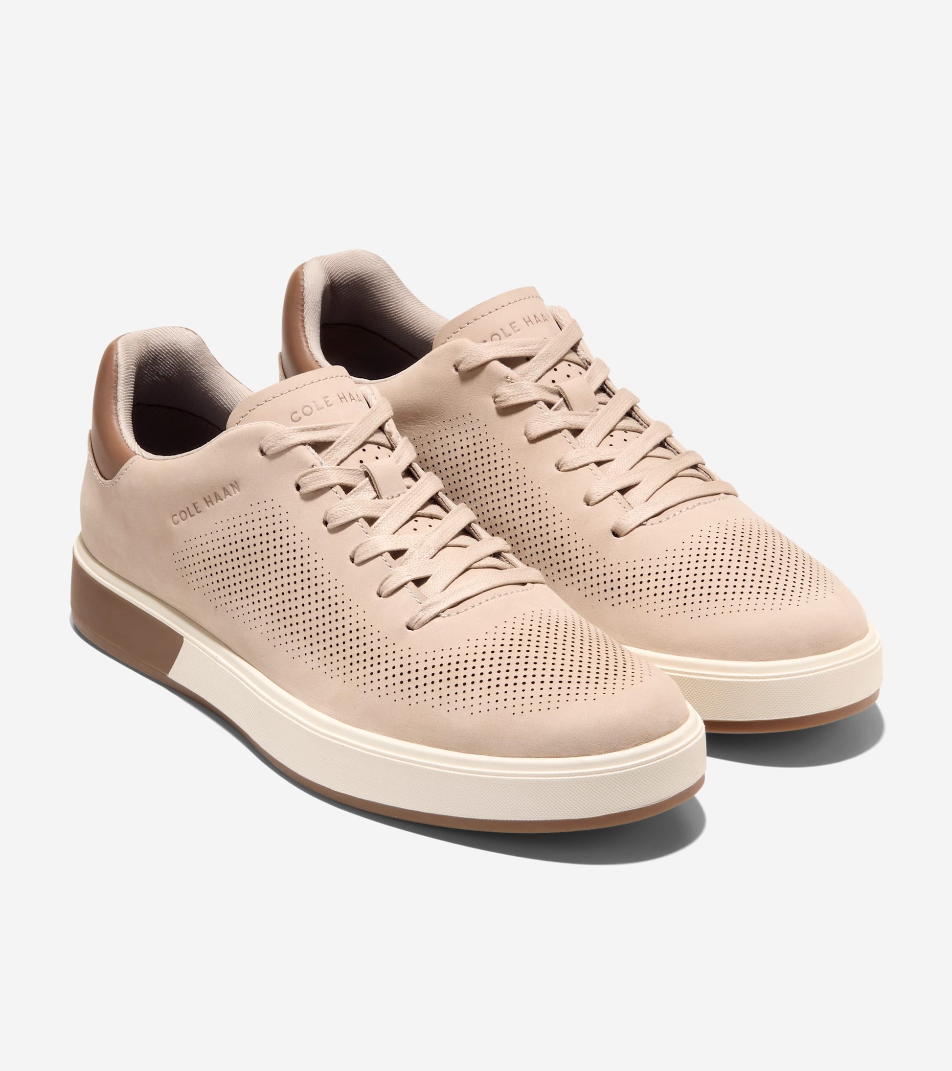 C44824:OXFORD TAN NUBUCK / CH LIGHT WHISKEY / IVORY
