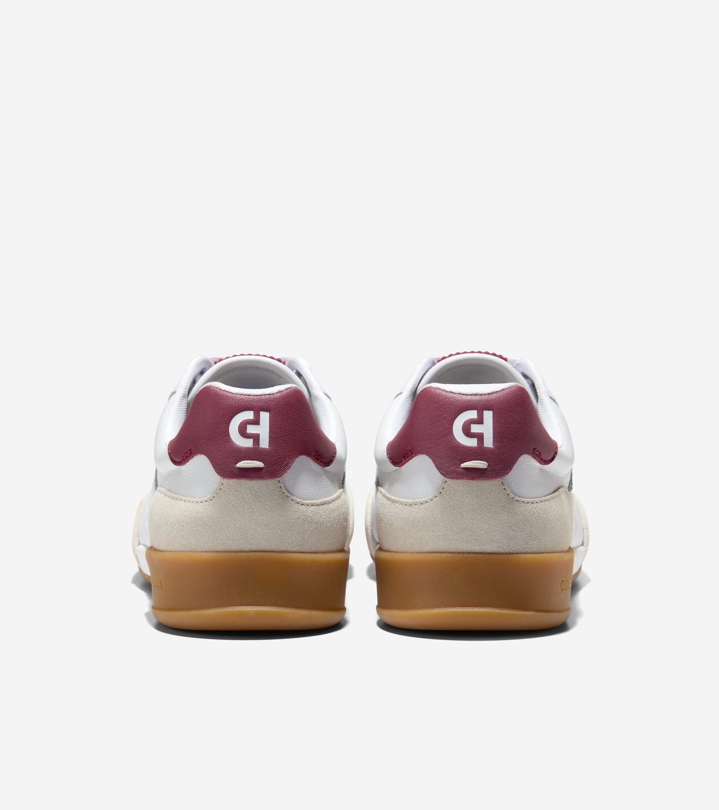 C44870:WHITE / CH CLARET / WHITE