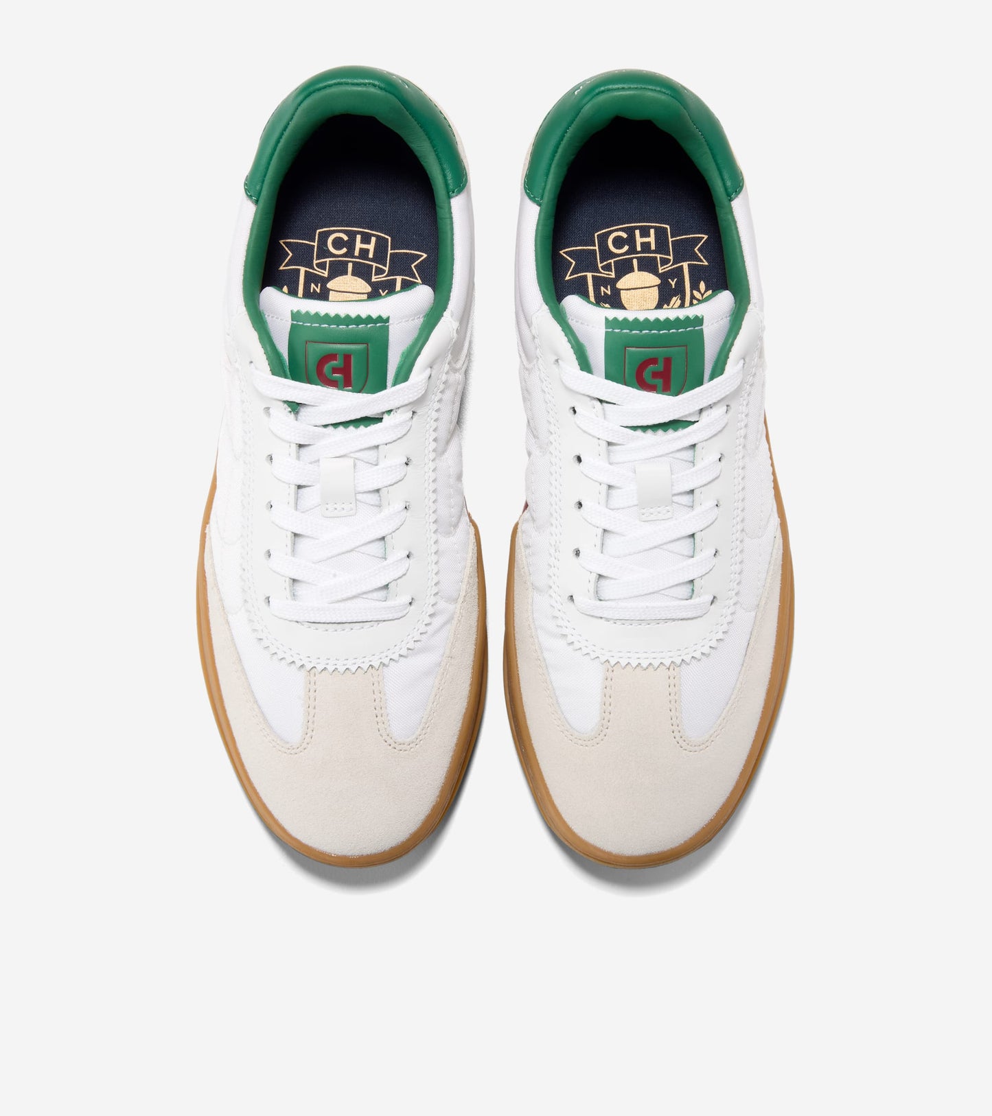 W37038:WHITE / GREEN JACKET / CH GUM