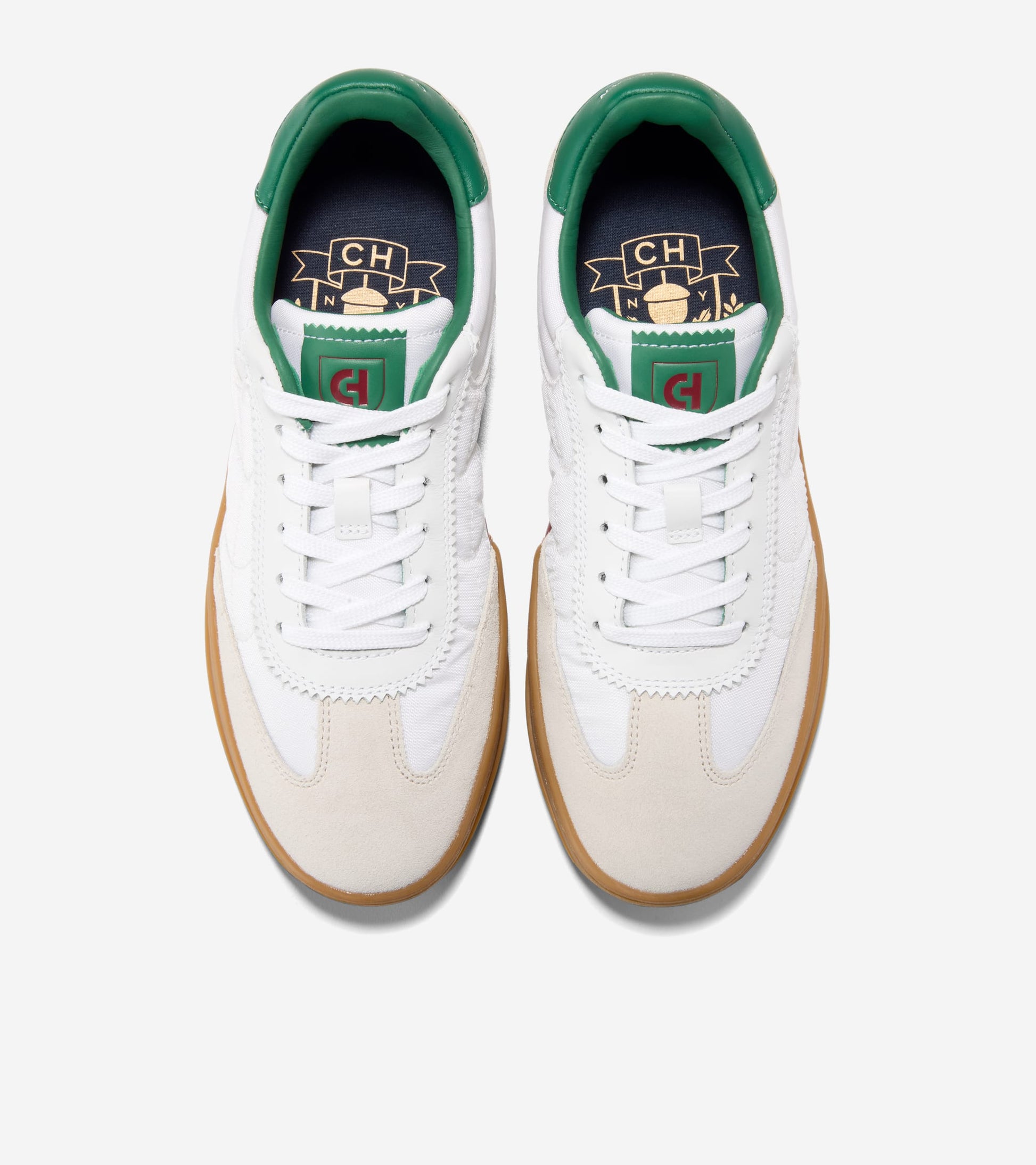 W37038:WHITE / GREEN JACKET / CH GUM