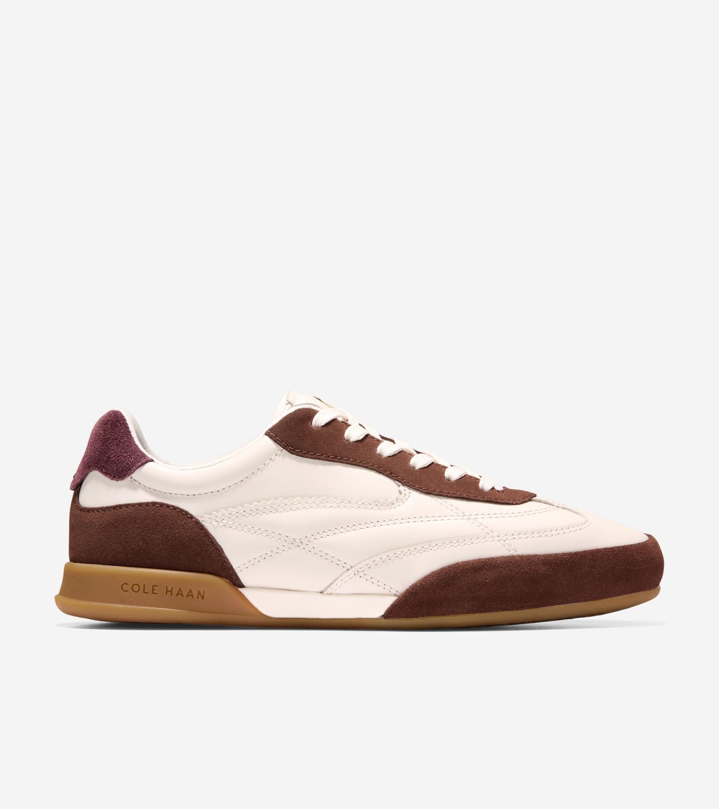 W37534:IVORY LEATHER / FONDUE FUDGE / CH BLOODSTONE SUEDE