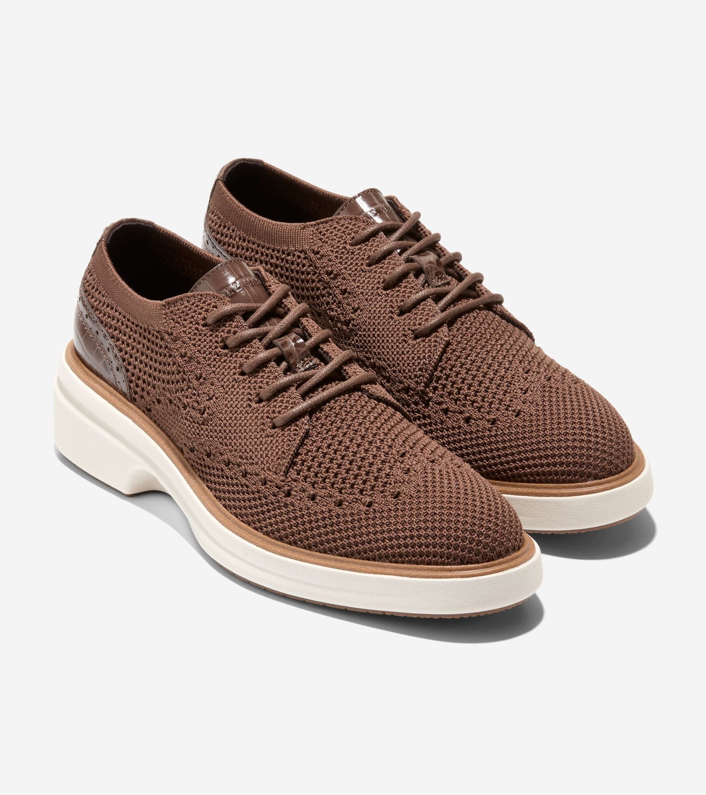 W37485:FONDUE FUDGE STITCHLITE / CROC PRINT LEATHER