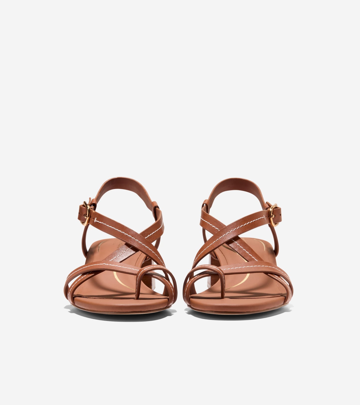 W36596:CH BRITISH TAN LEATHER / NATURAL STITCH