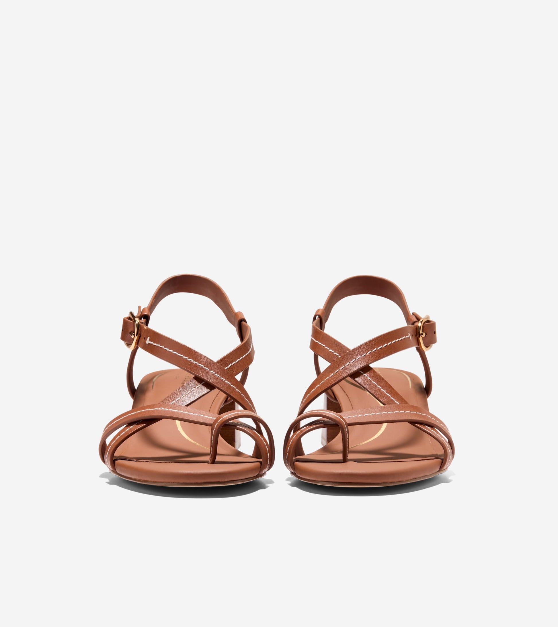 W36596:CH BRITISH TAN LEATHER / NATURAL STITCH