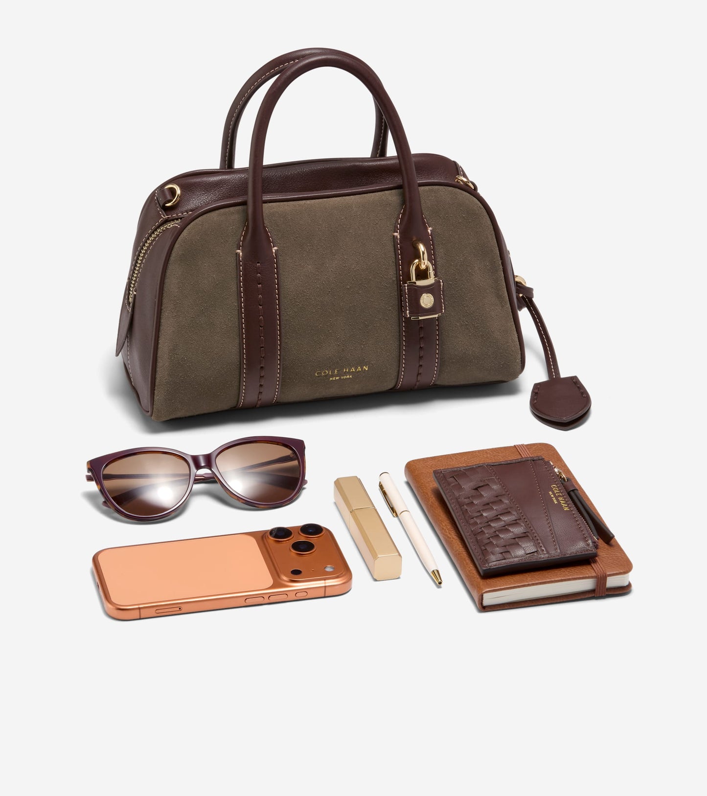 U08709:DEEP OLIVE SUEDE/MADEIRA BROWN:0000