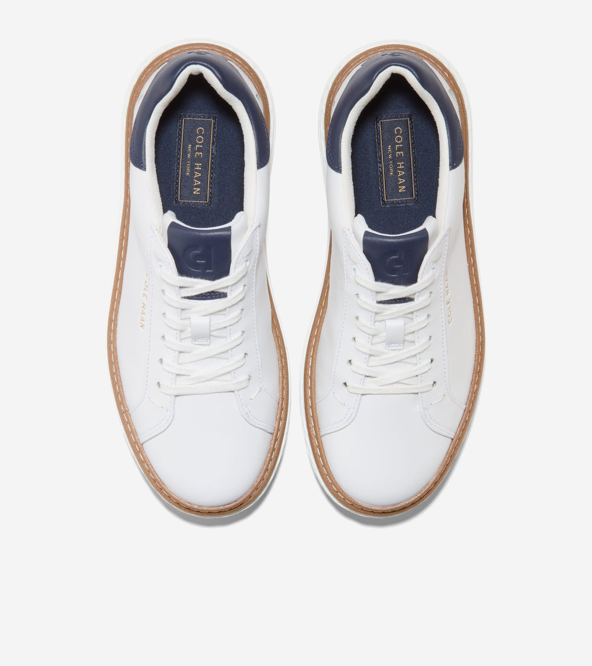 W38526:WHITE LEATHER / CH MIDNIGHT MOON LEATHER
