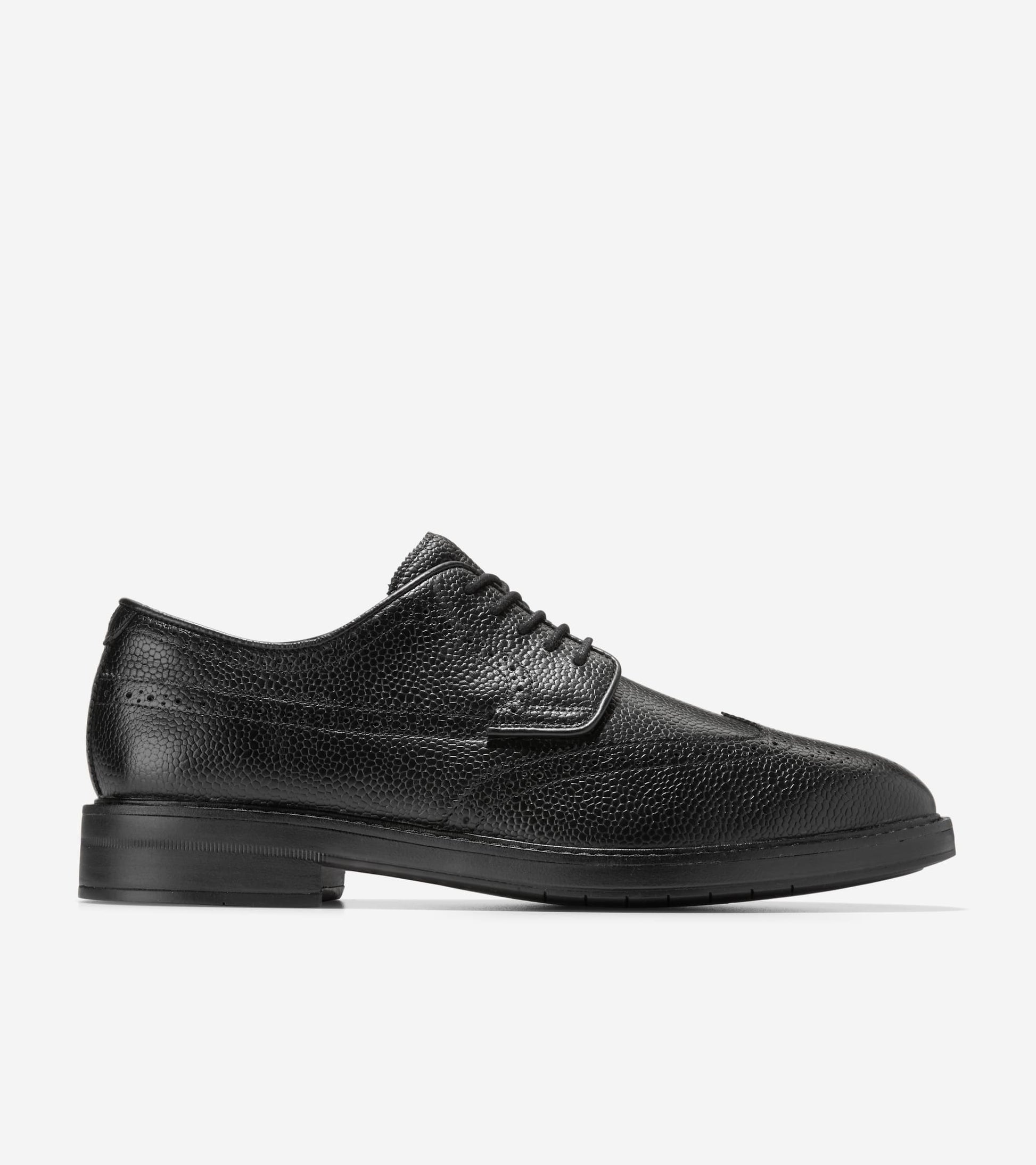 C41495:BLACK SCOTCH GRAIN / BLACK