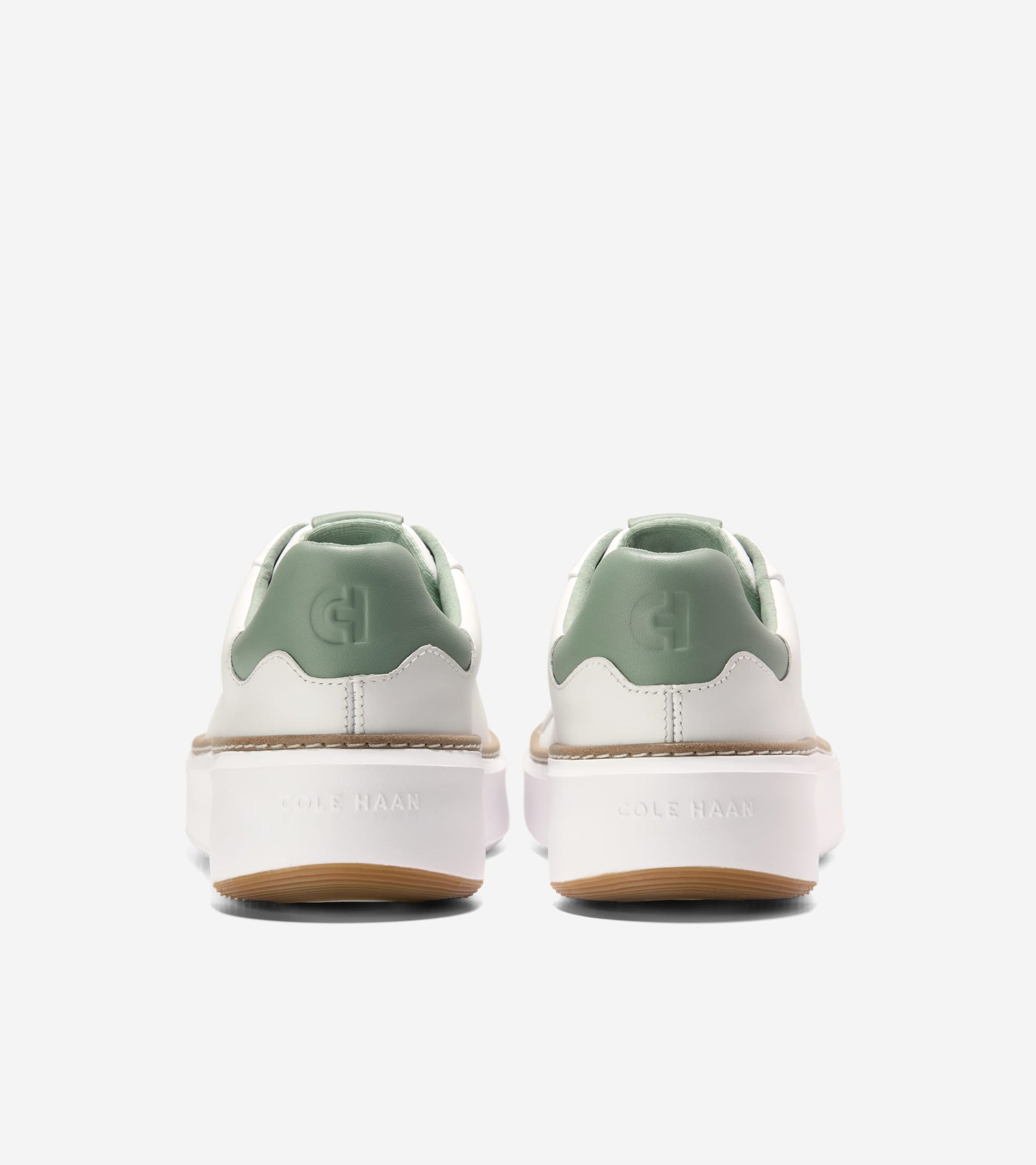 W36267:OPTIC WHITE / LILY PAD LEATHER