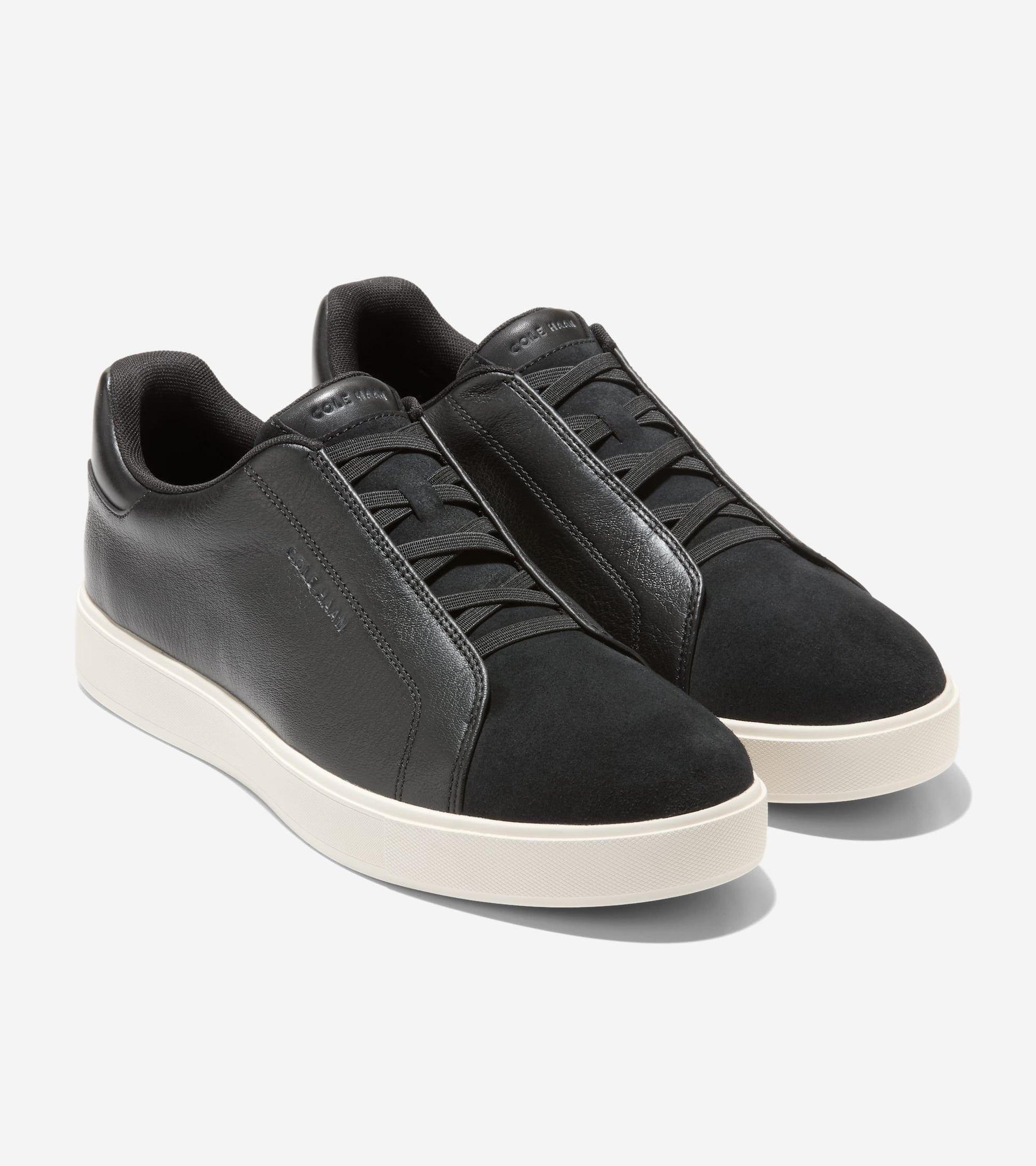 C44434:BLACK / BLACK SUEDE / IVORY
