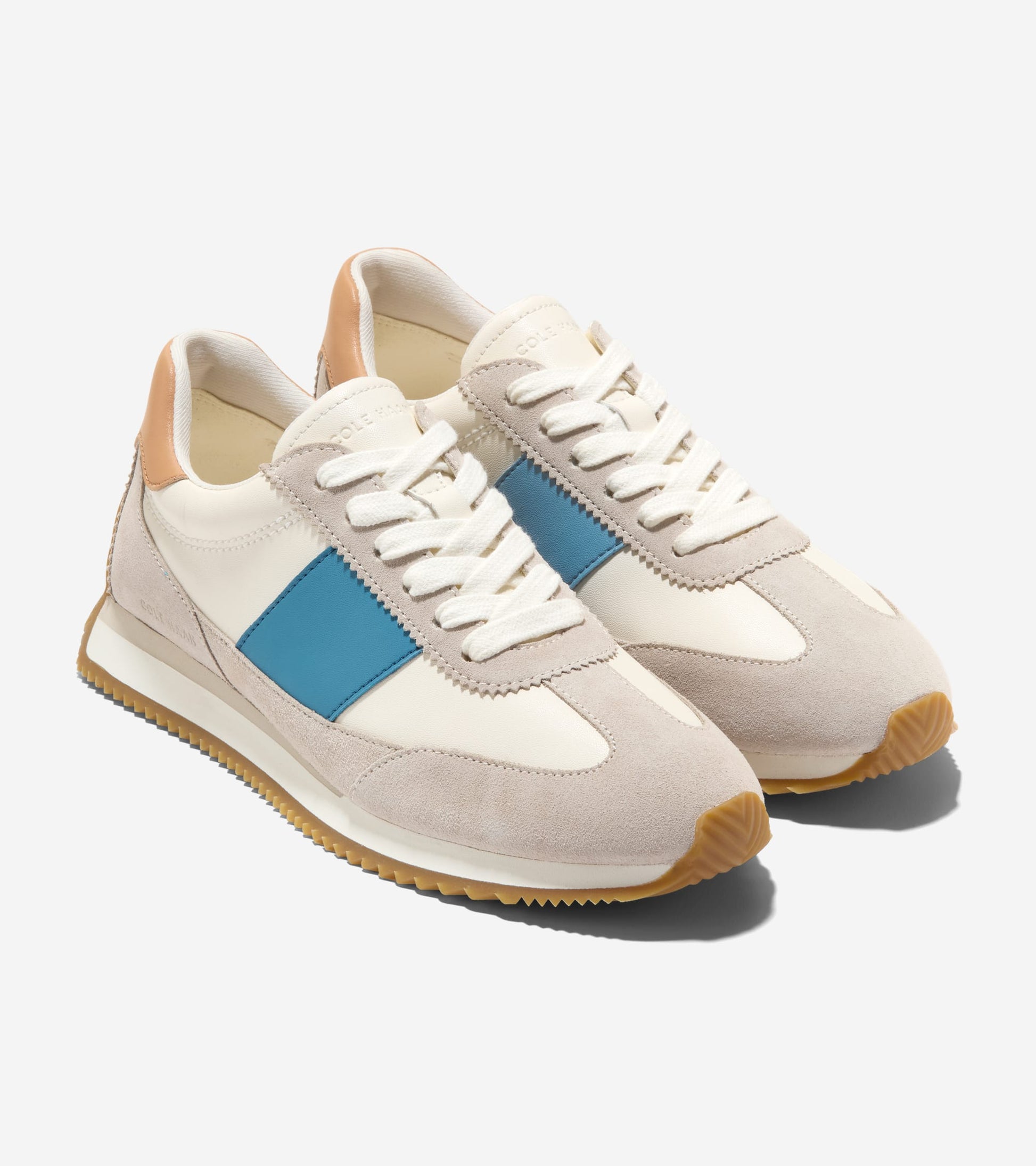 W36561:CH POWDER LTHR / ANCIENT SCROLL SDE / PROVINCIAL BLUE SDE / BISCUIT LTHR