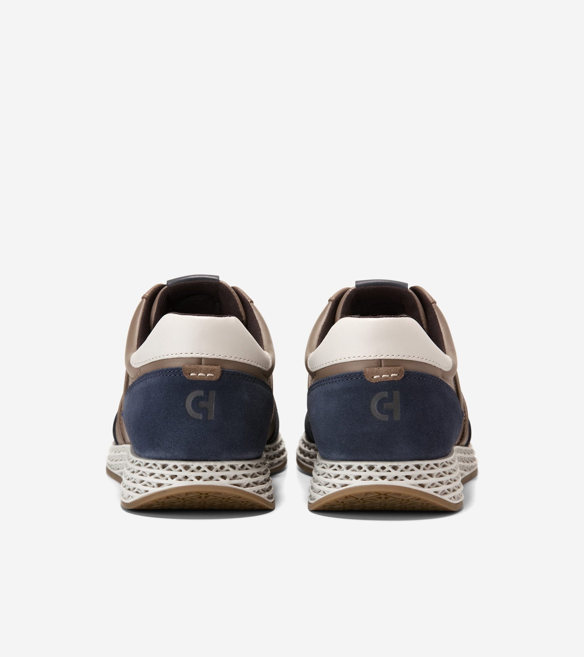 C44619:CH IRISH COFFEE / NAVY BLAZER SUEDE / PUMICE STONE