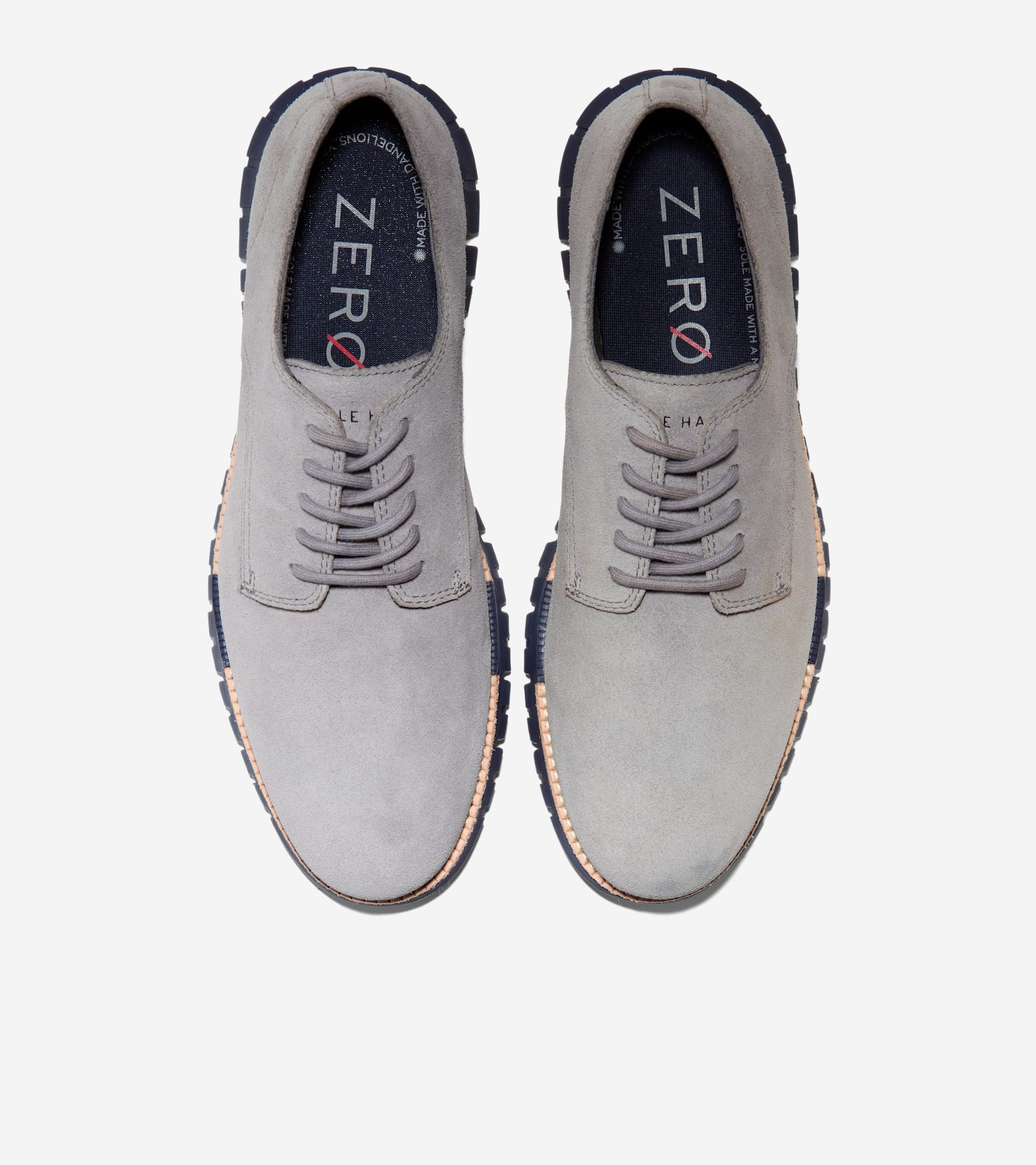 C40232:DECEMBER SKY SUEDE/ NAVY BLAZER