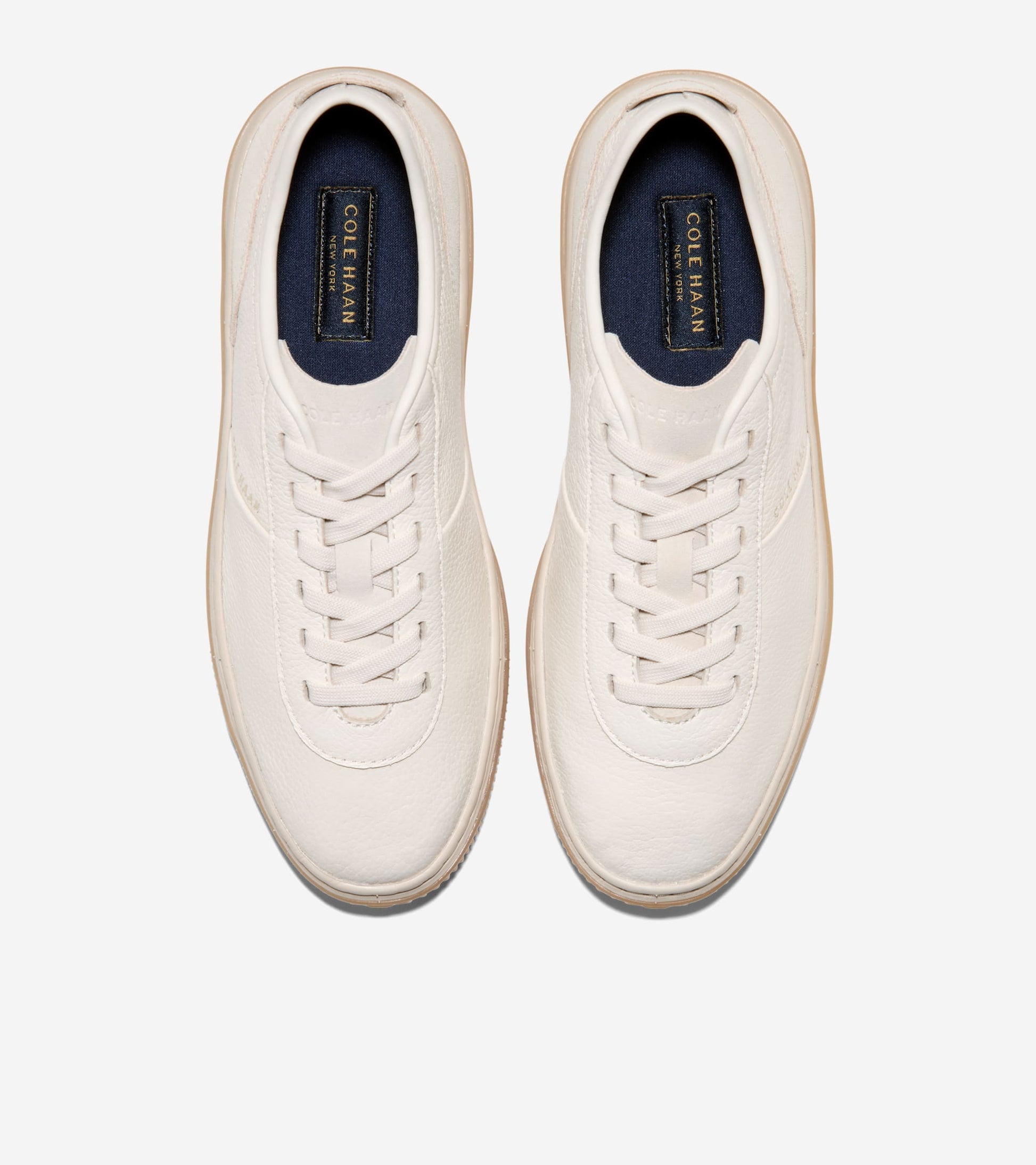 W38413:IVORY LEATHER / ANCIENT SCROLL SUEDE / NATURAL GUM