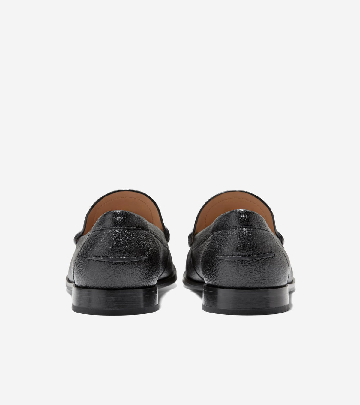W37324:BLACK TUMBLED LEATHER