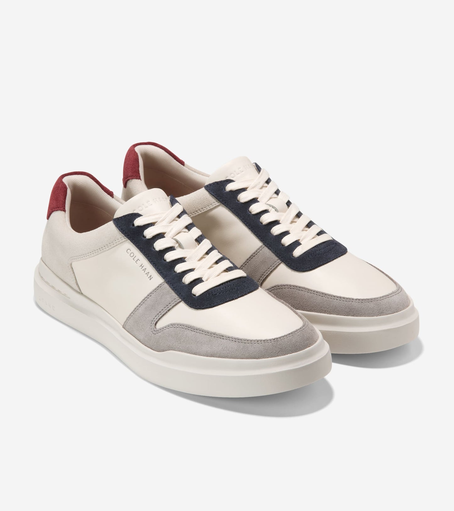 C43182:IVORY / CH CLARET / IVORY