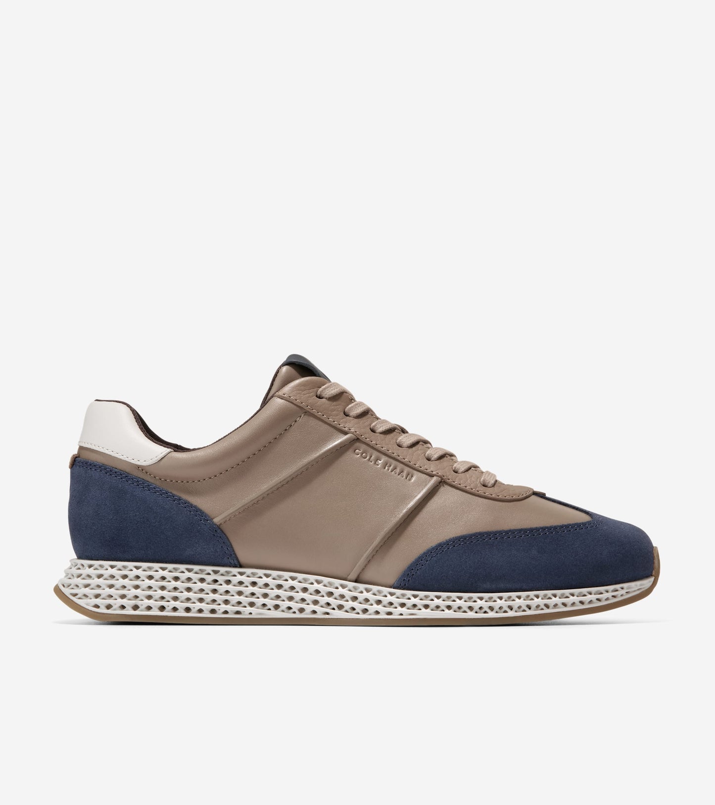 C44619:CH IRISH COFFEE / NAVY BLAZER SUEDE / PUMICE STONE