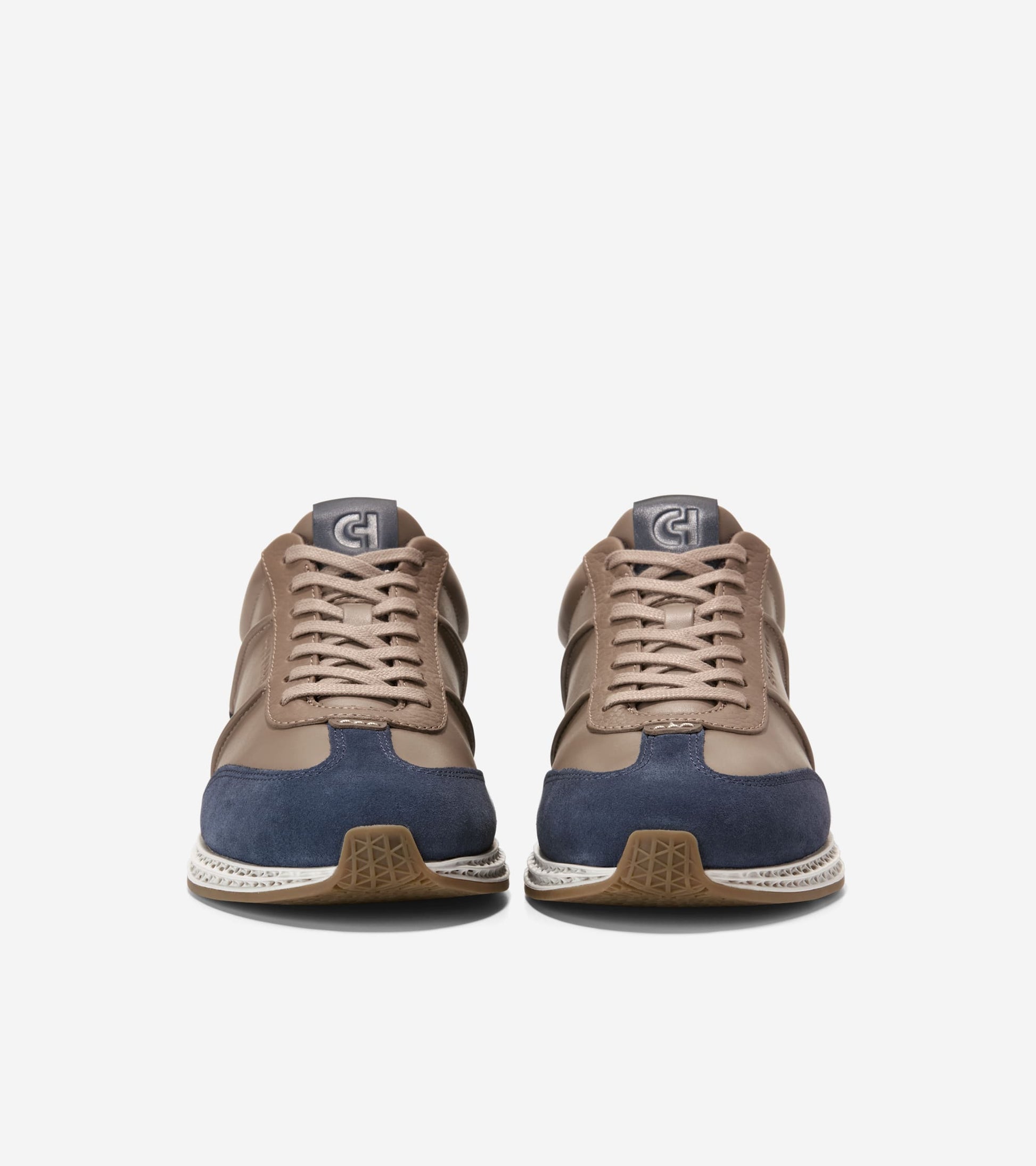 C44619:CH IRISH COFFEE / NAVY BLAZER SUEDE / PUMICE STONE