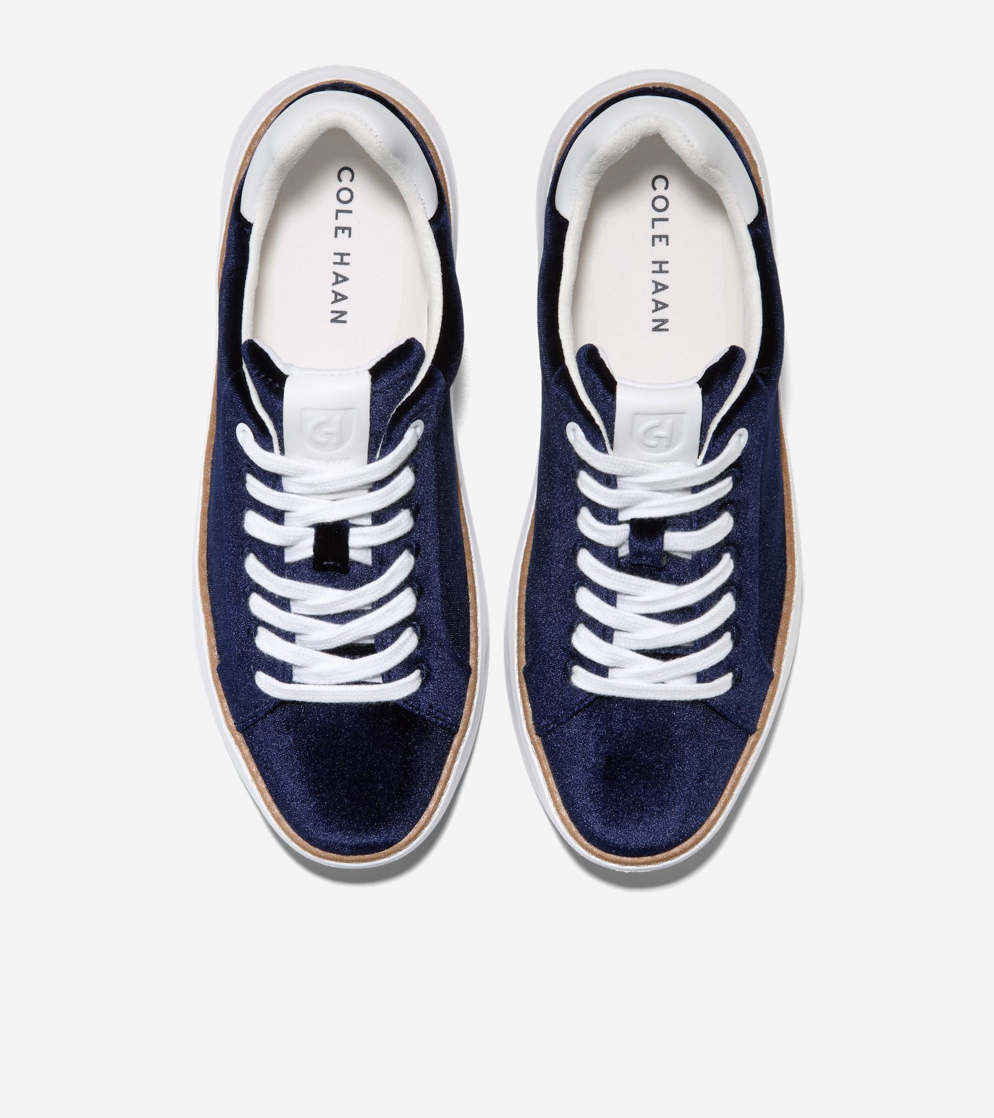 W31510:NAVY BLAZER VELVET/OPTIC WHITE