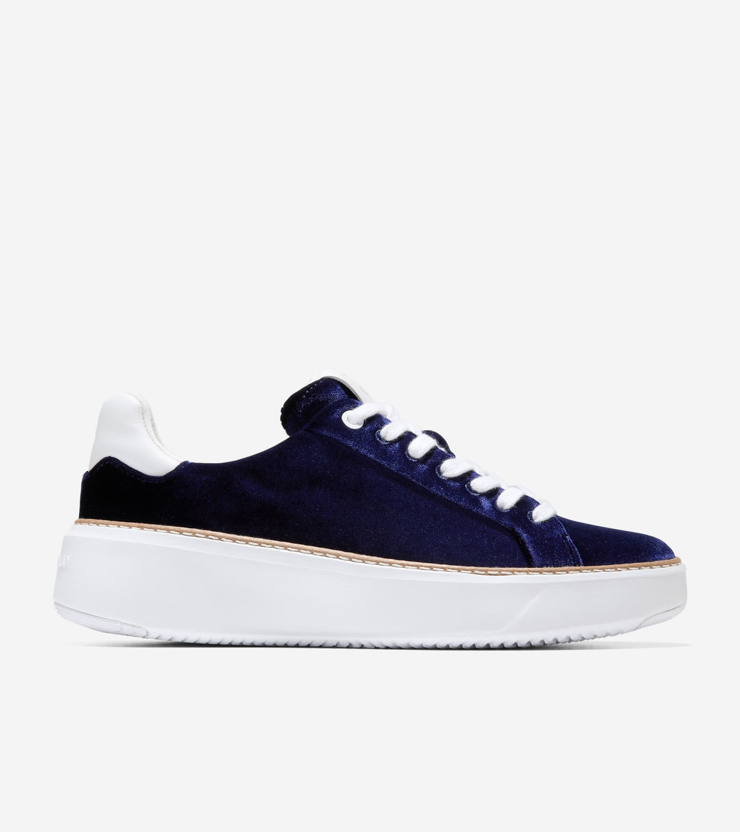 W31510:NAVY BLAZER VELVET/OPTIC WHITE