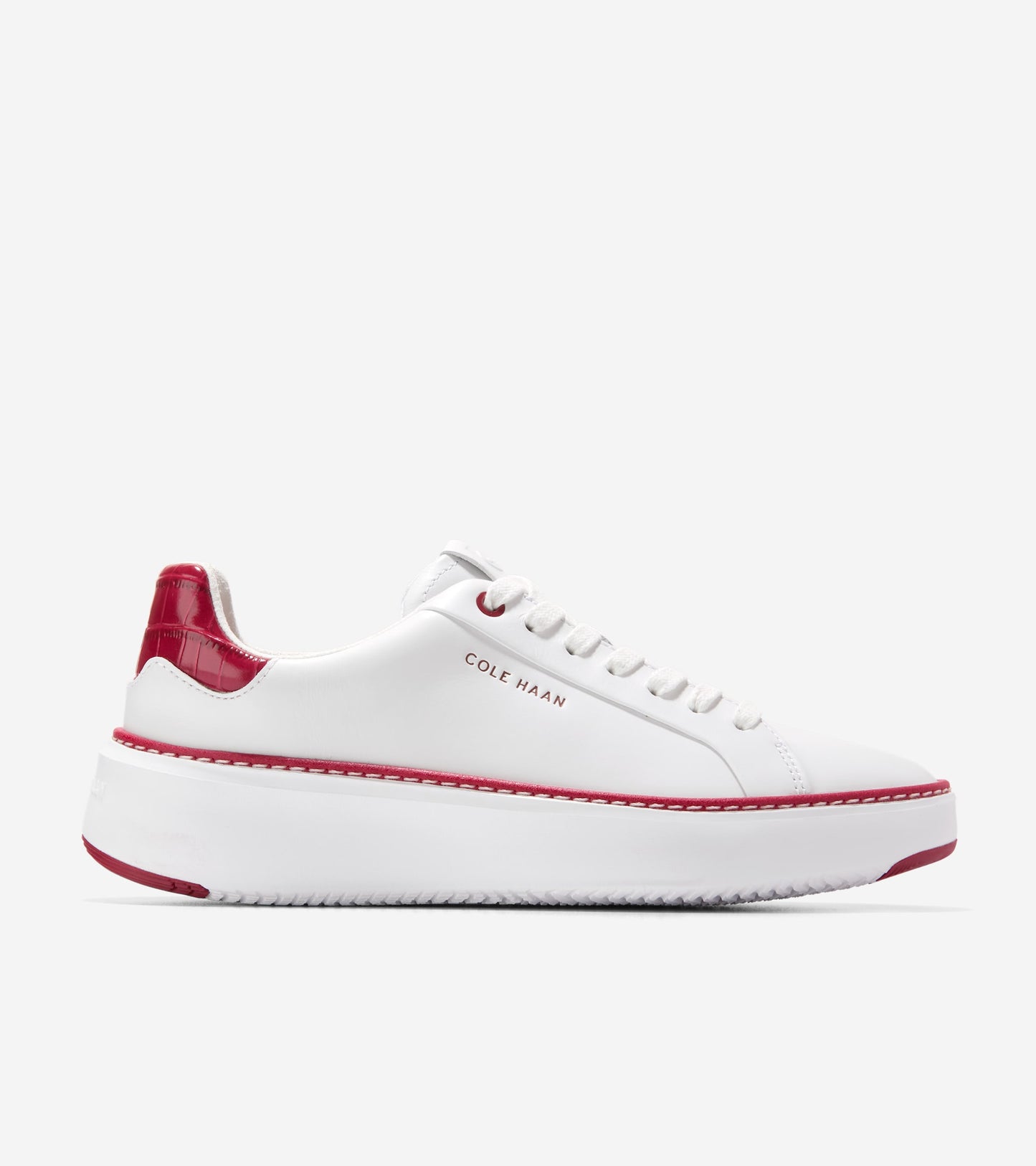 W32405:WHITE/RIO RED CROC PRINT