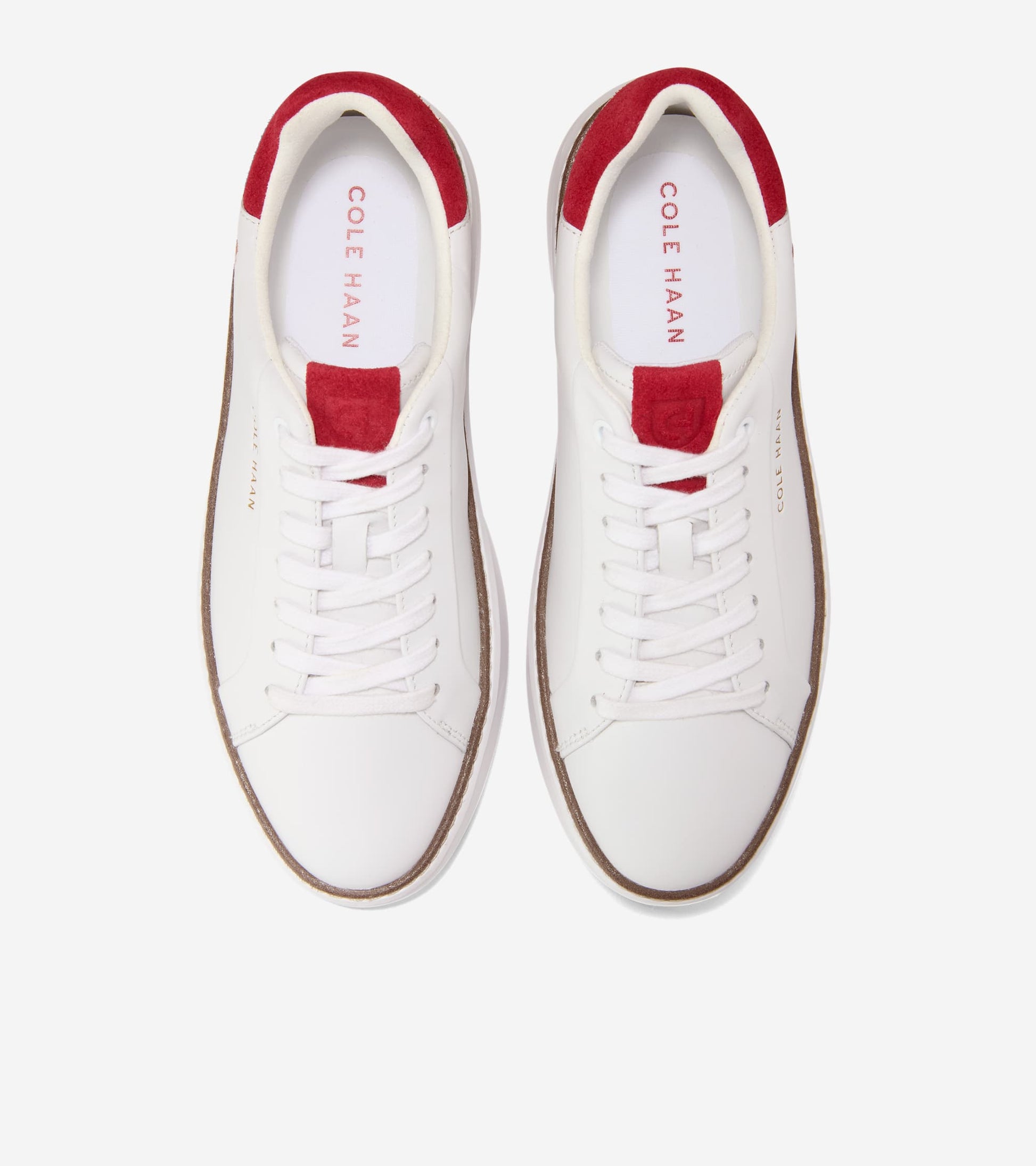 W34767:WHITE/RIO RED SUEDE/LNY