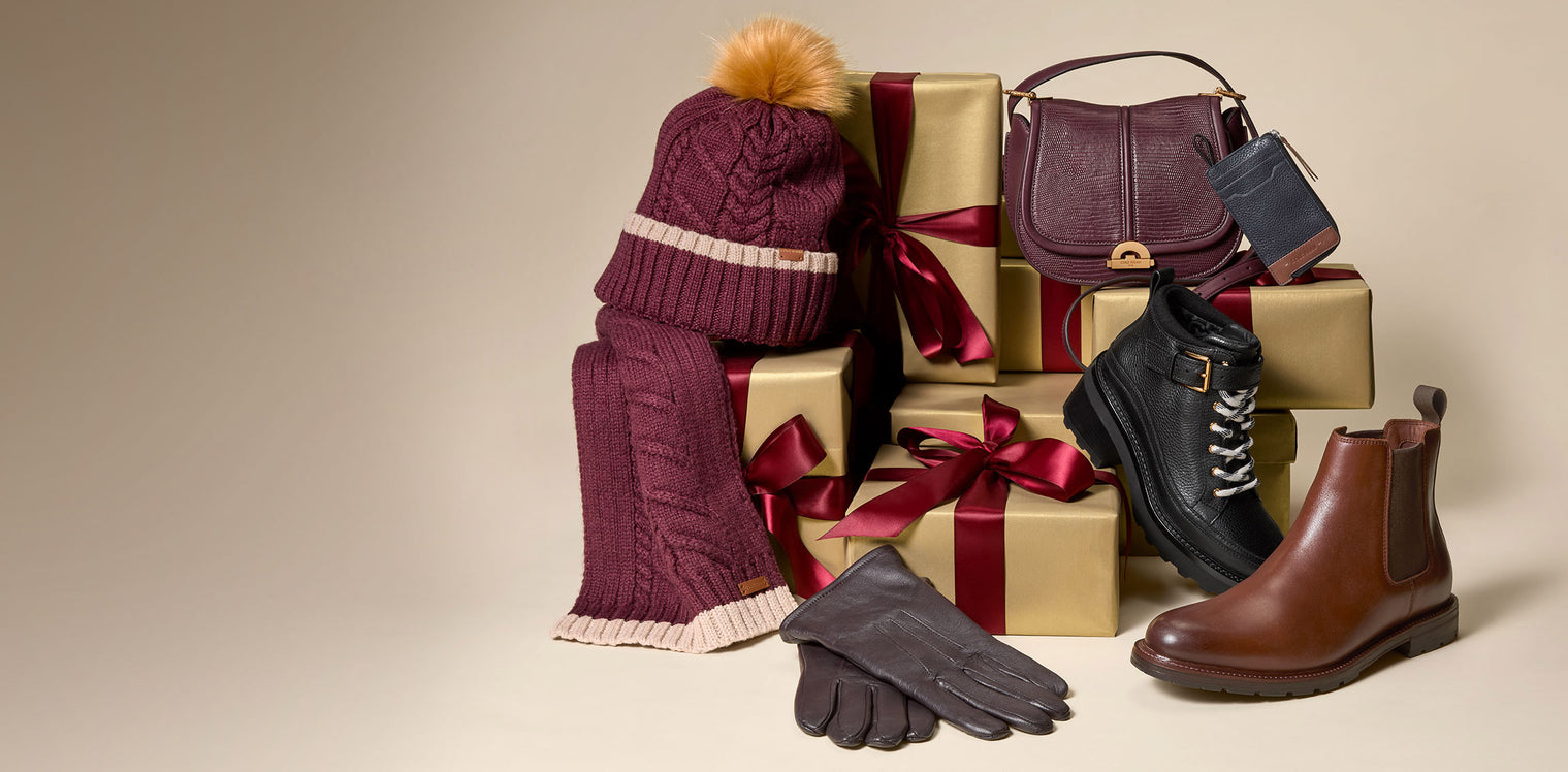 Men's oxfords sitting on foam