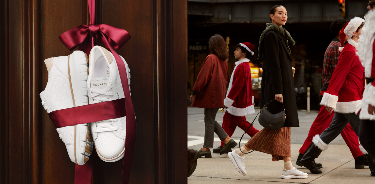 Men's oxfords sitting on foam