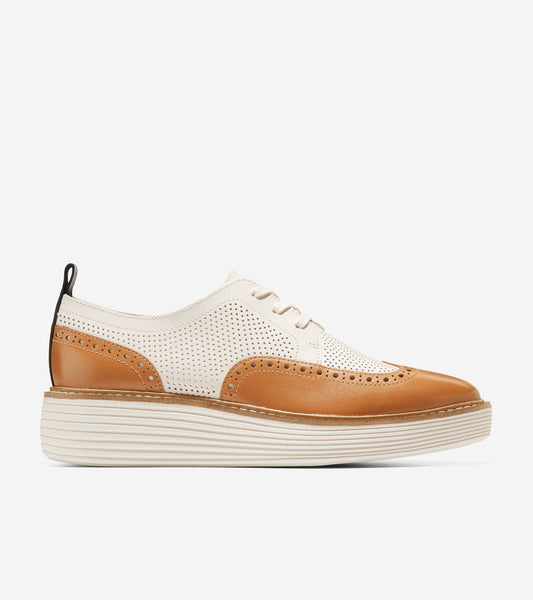 Women's ØriginalGrand Platform Wingtip Oxford