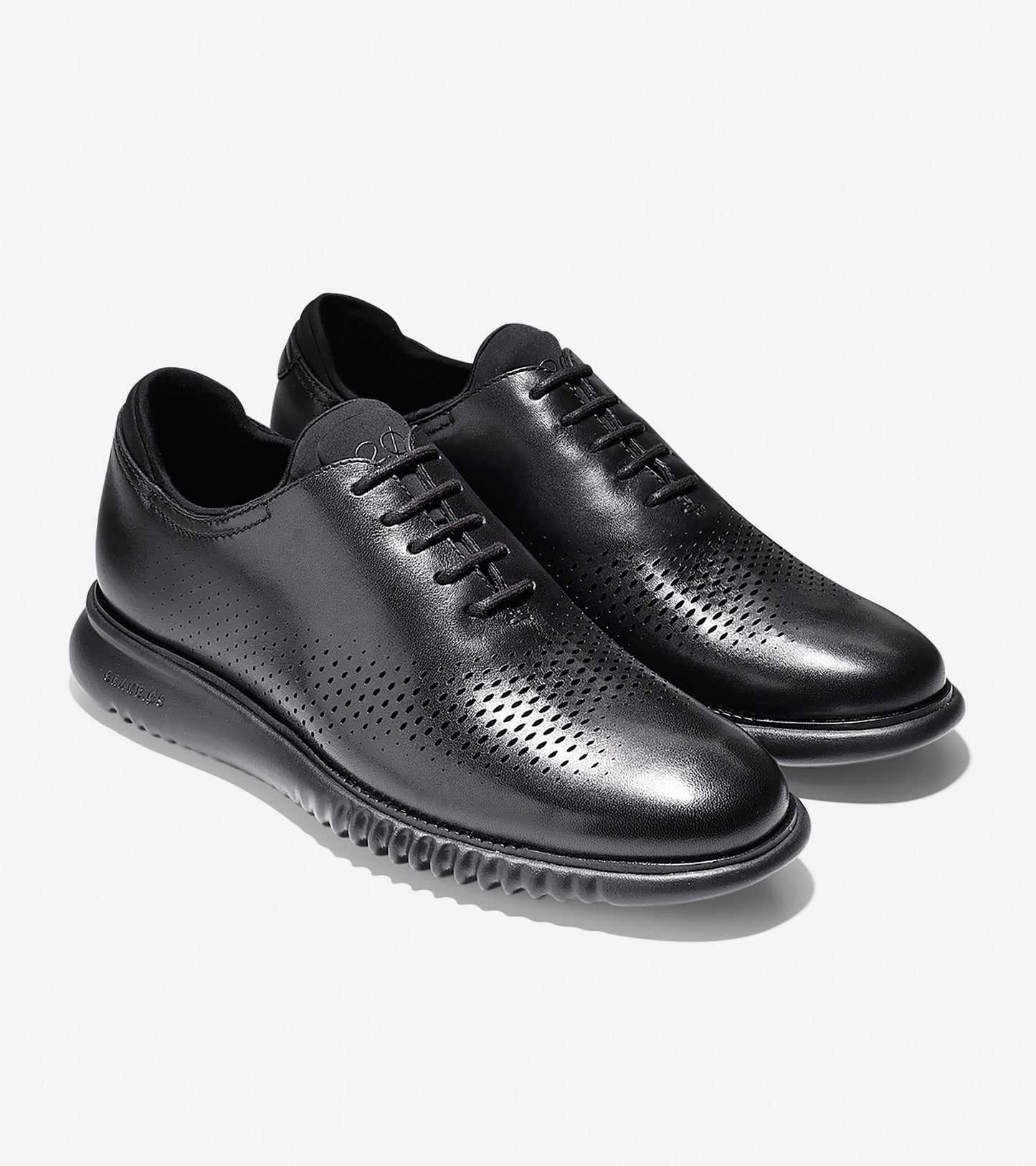 Men's 2.ZERØGRAND Lined Laser Wingtip Oxford